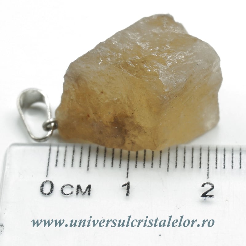 Pandantiv citrin natural