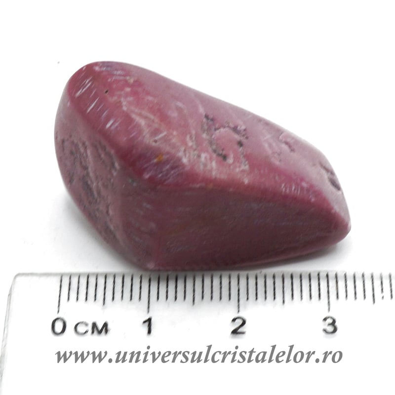 Piatra rulata cobalto-calcit