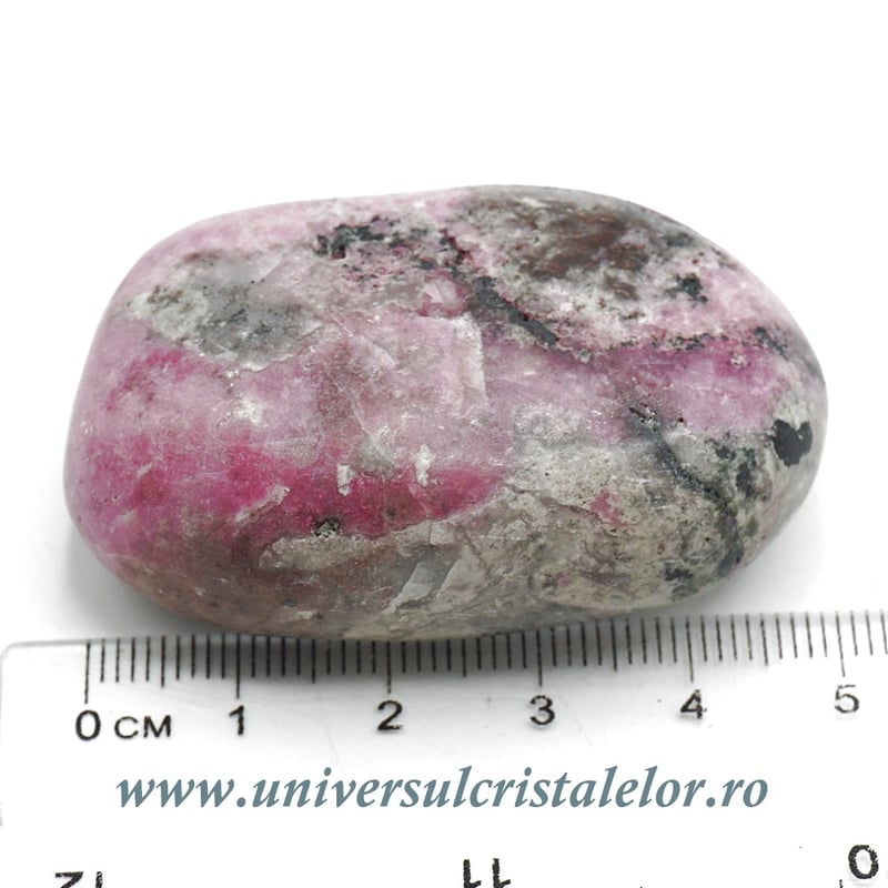 Piatra rulata cobalto-calcit