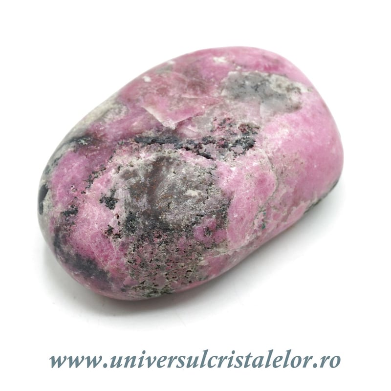 Piatra rulata cobalto-calcit