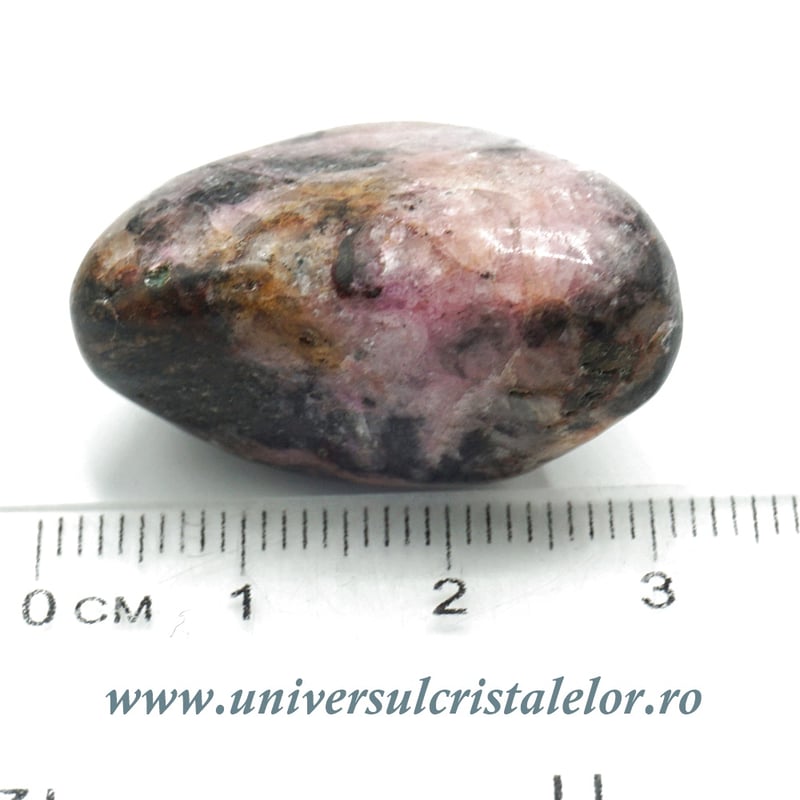 Piatra rulata cobalto-calcit