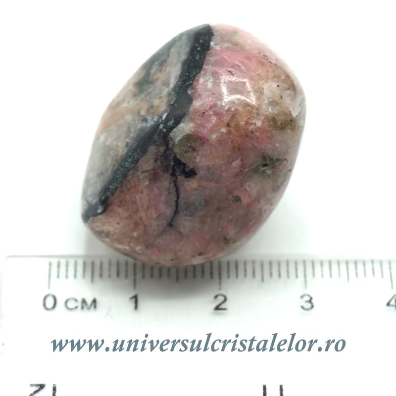 Piatra rulata cobalto-calcit