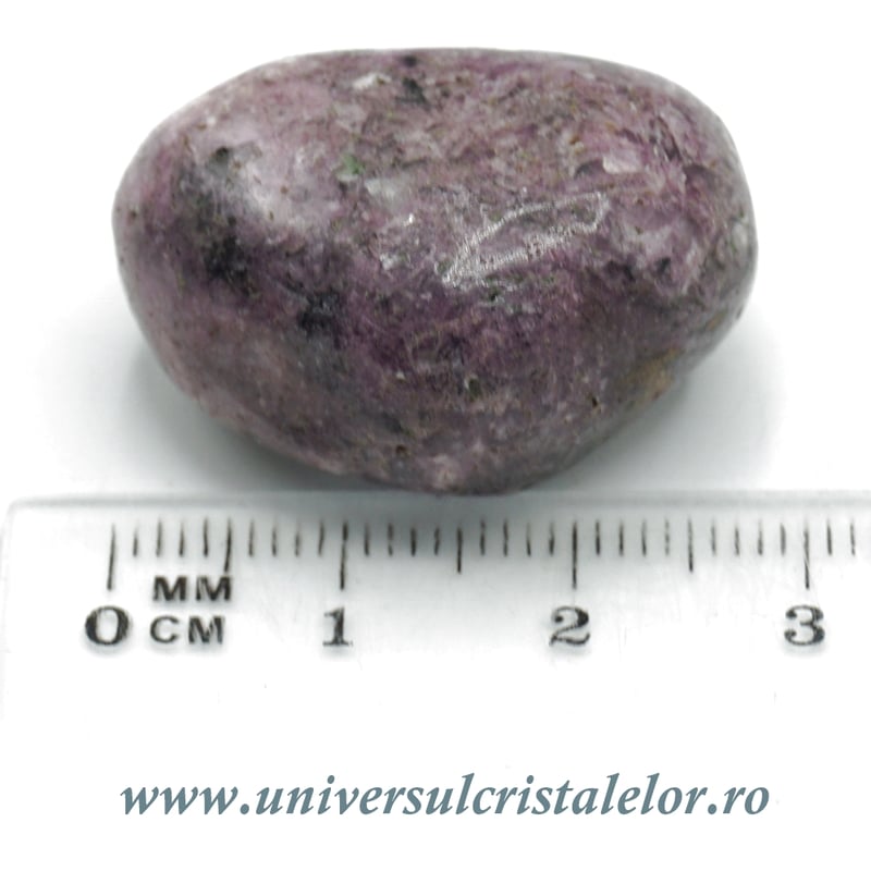 Piatra rulata cobalto-calcit