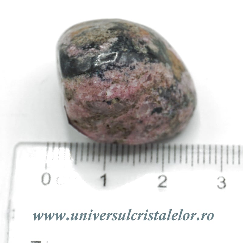 Piatra rulata cobalto-calcit