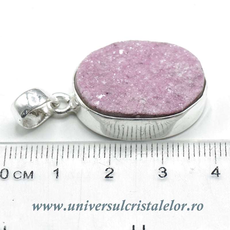 Pandantiv cobalto-calcit