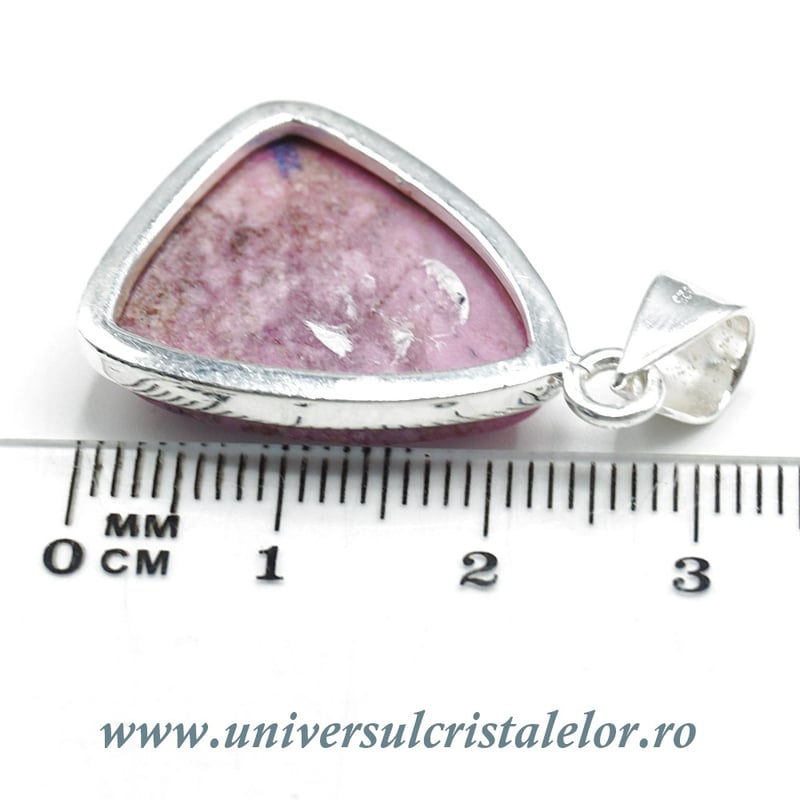 Pandantiv cobalto-calcit