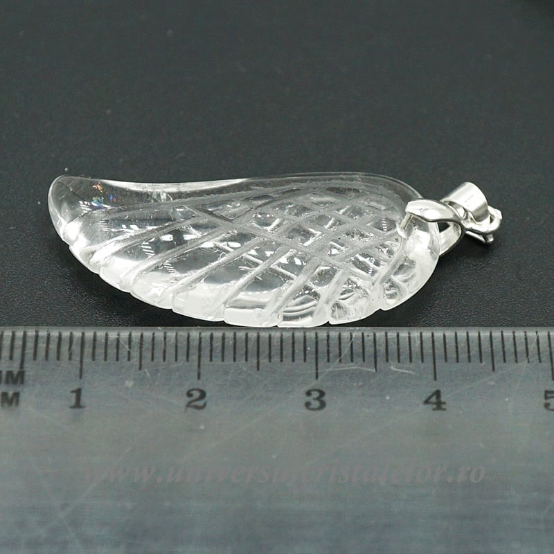 Pandantiv cristal de stanca aripa m1