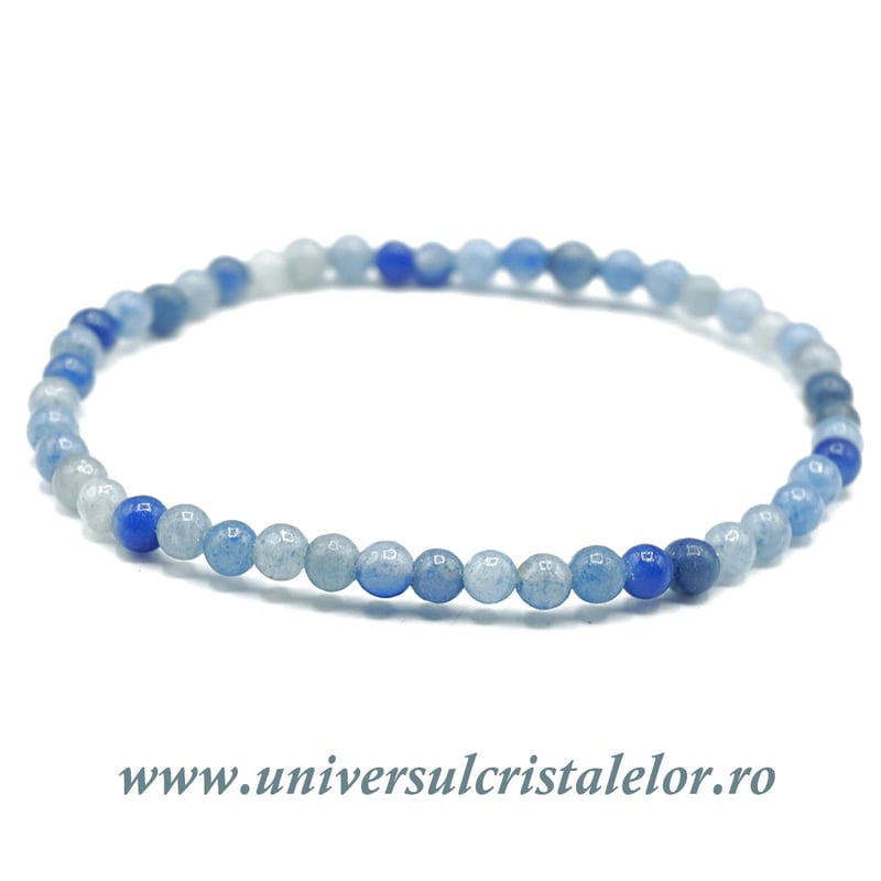 Bratara cuart albastru