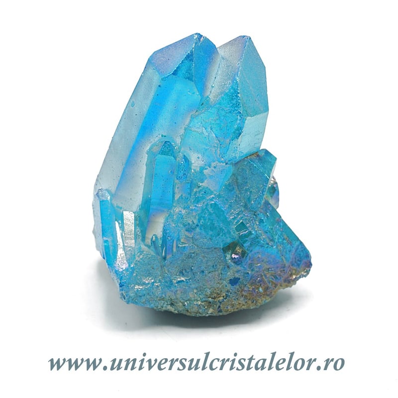 Aura cuart bleu cluster