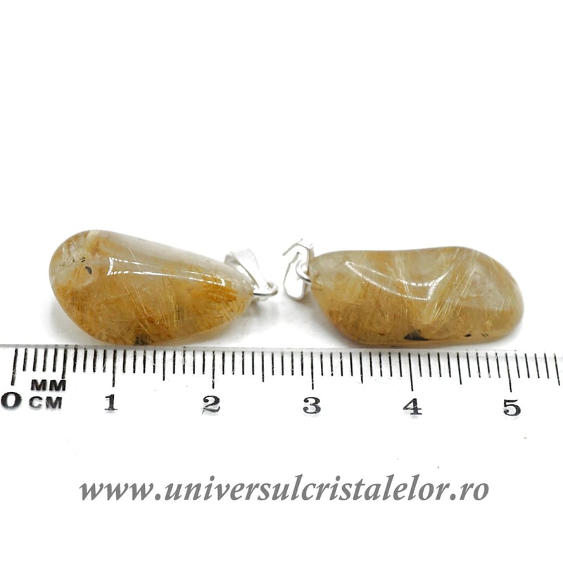 Pandantiv cuart rutilat