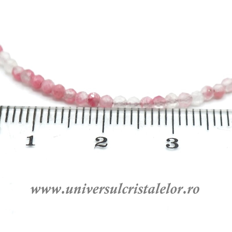 Bratara cuart roz ( Sakura ) 2 mm