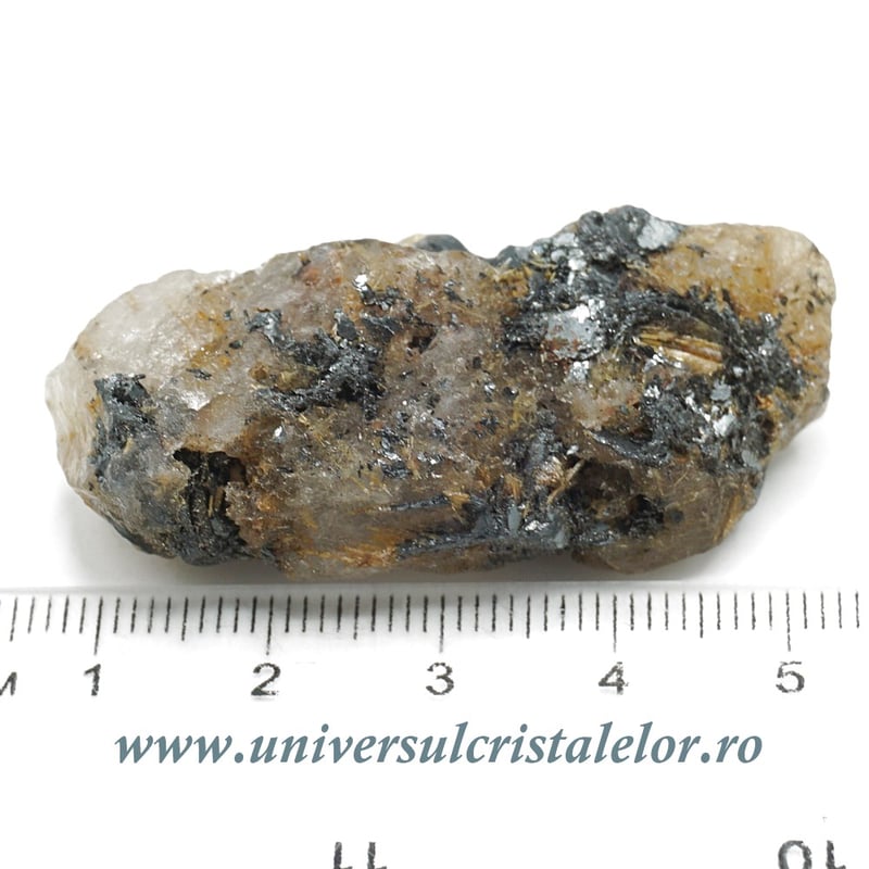 Cuart rutilat cu hematit