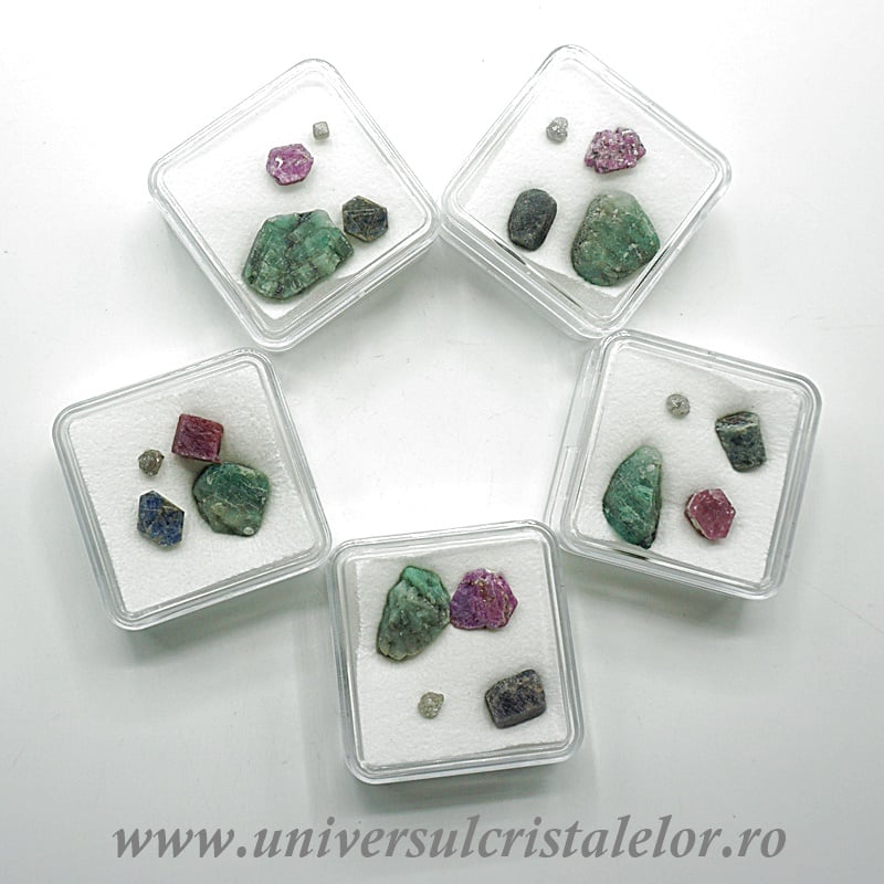 Mini colectie de pietre pretioase