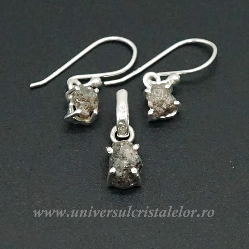 Set diamant brut