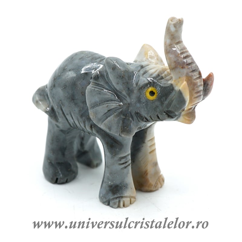 Figurina steatit elefant