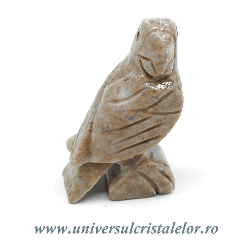 Figurina steatit papagal