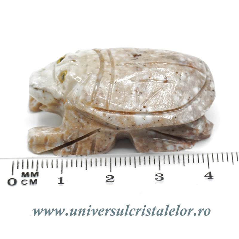 Figurina steatit scarabeu