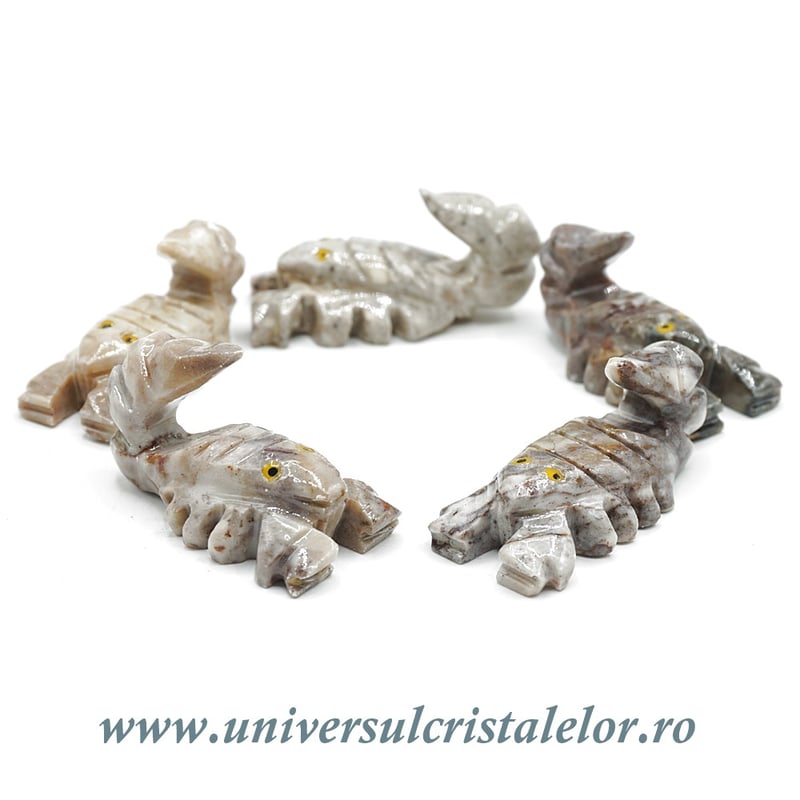Figurina steatit scorpion