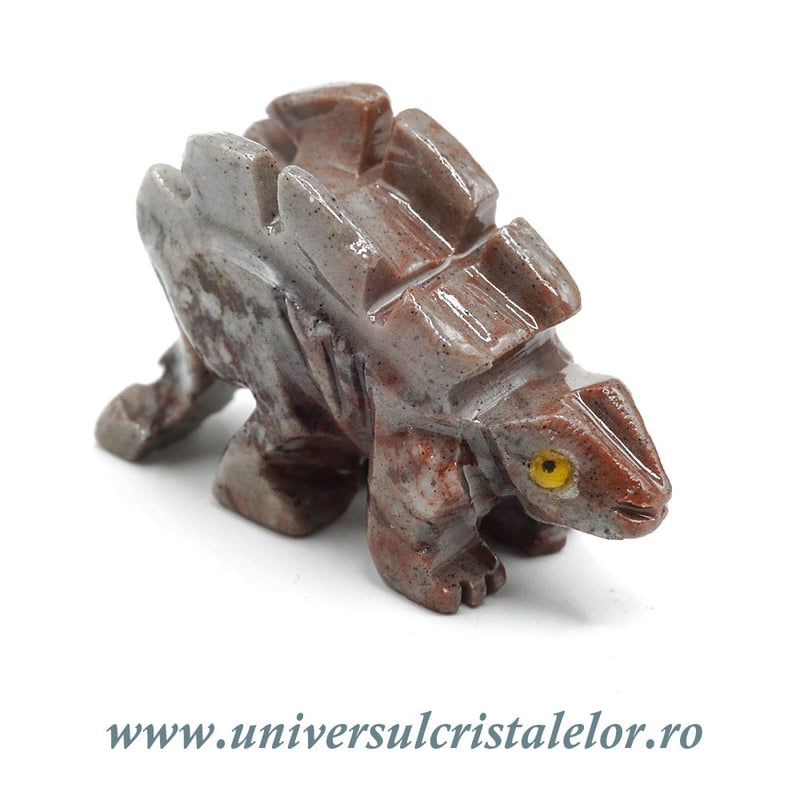 Figurina steatit dinozaur Stegosaurus