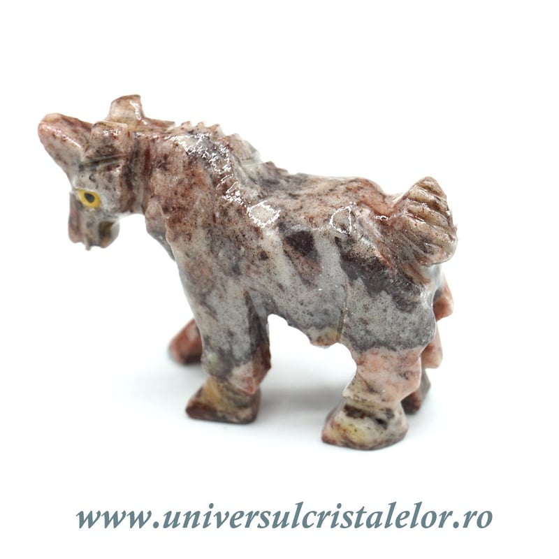 Figurina steatit unicorn