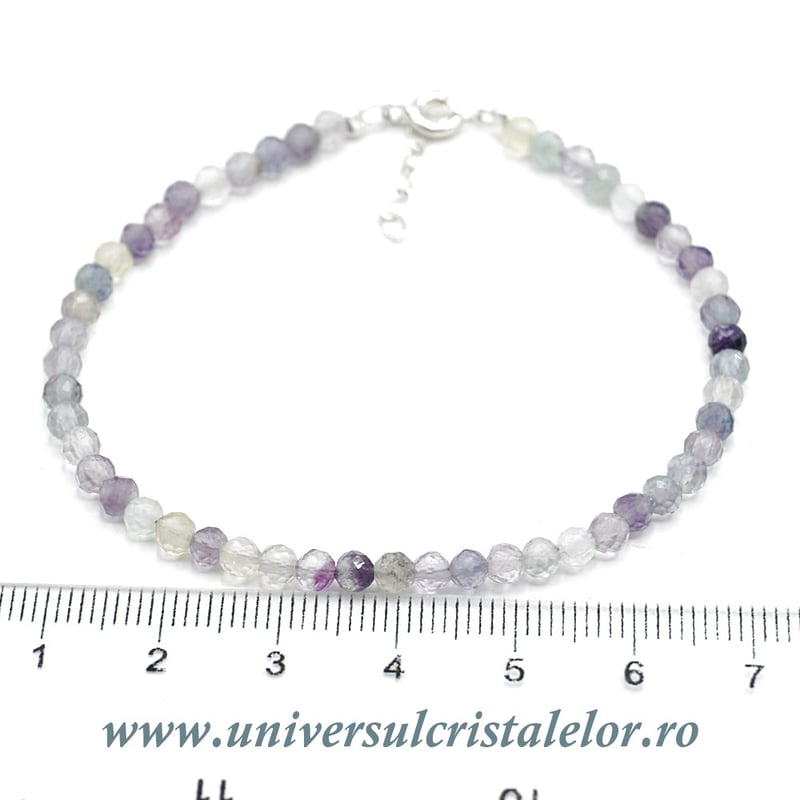 Bratara fluorina rotund fatetat - 3,8mm