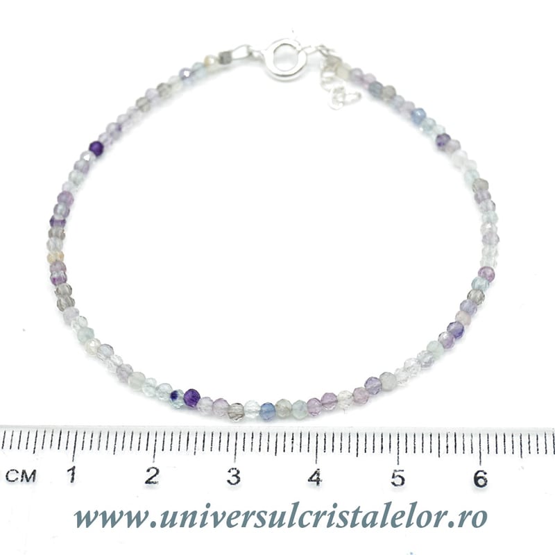 Bratara fluorina rotund fatetat - 2,5mm