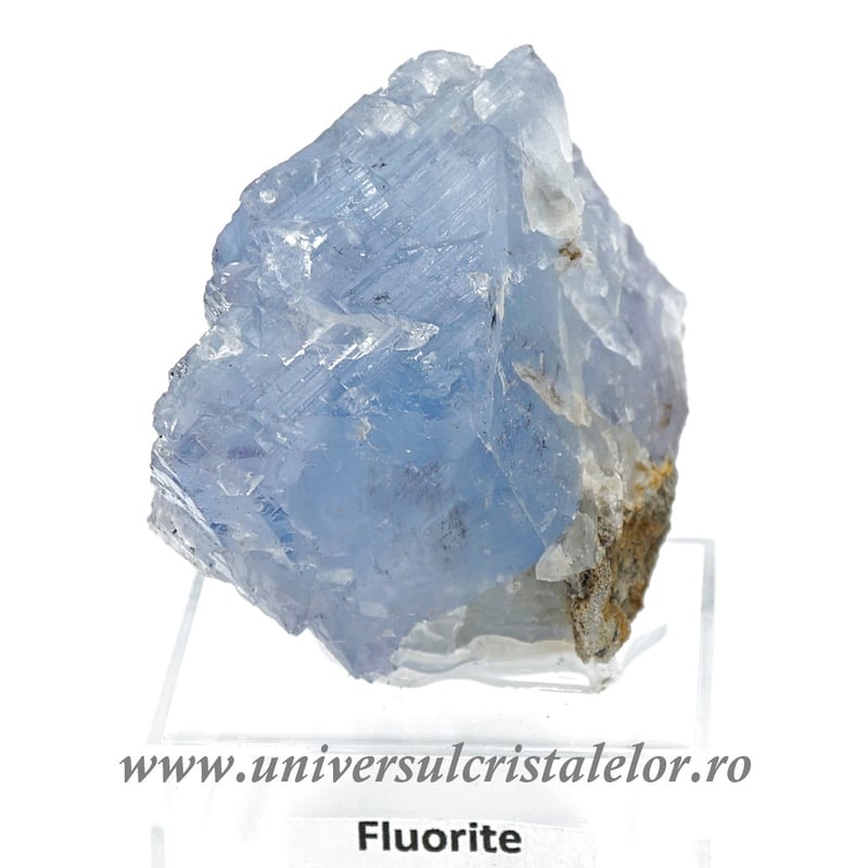 Fluorina albastra mineral unicat m4