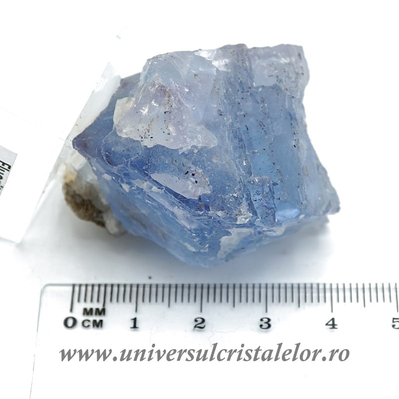 Fluorina albastra mineral unicat m4