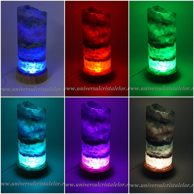 Lampa fluorina multicolor m2