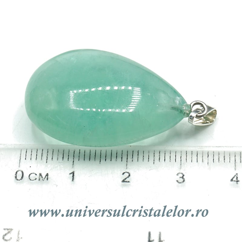 Pandantiv fluorina verde