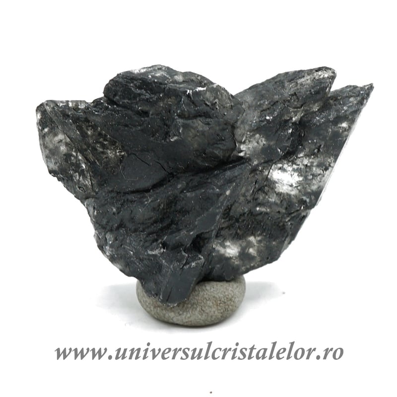 Gips negru mineral unicat m5