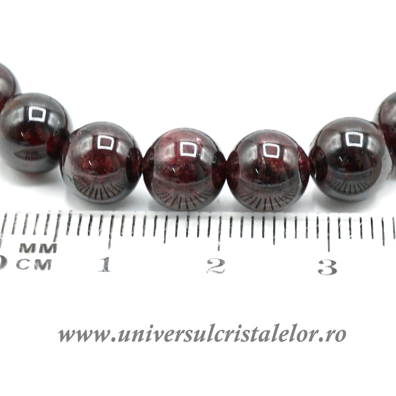 Bratara granat rotund - 8 mm