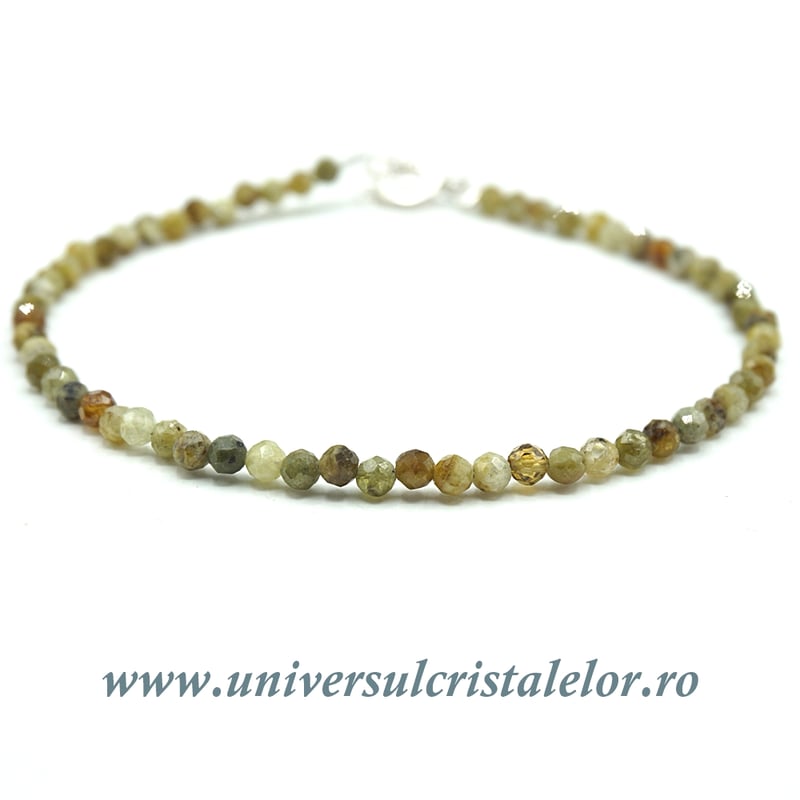 Bratara granat verde