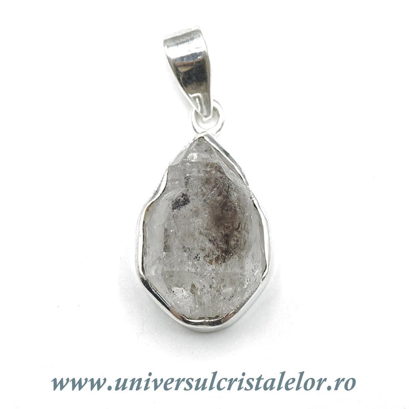 Pandantiv herkimer cuart m05