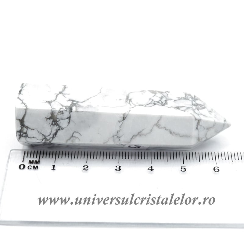 Howlit alb varf cu baza m3