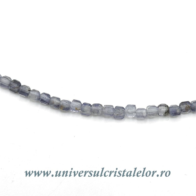 Colier iolit cub fatetat - 2,5mm