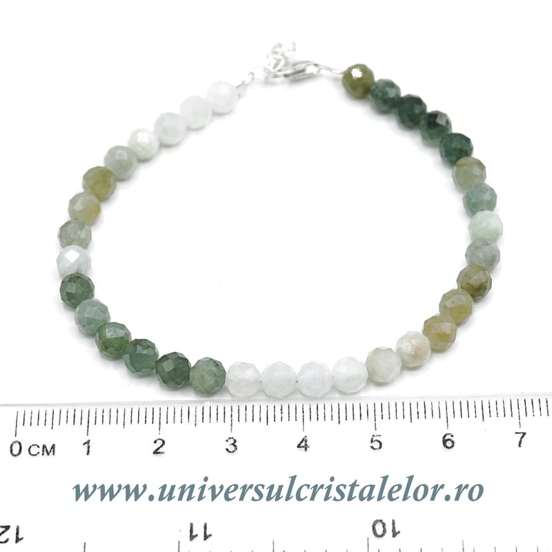 Bratara jad fatetat - 5,1 mm