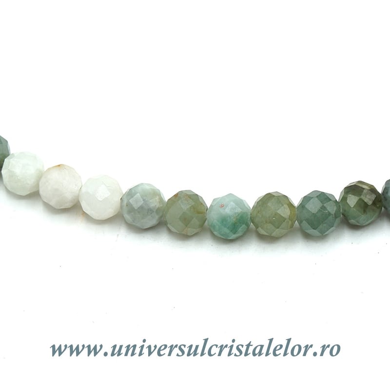 Colier jad fatetat - 5,1 mm