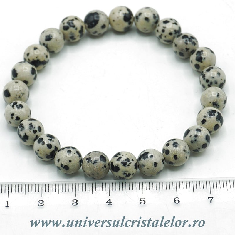 Bratara jasp dalmatian