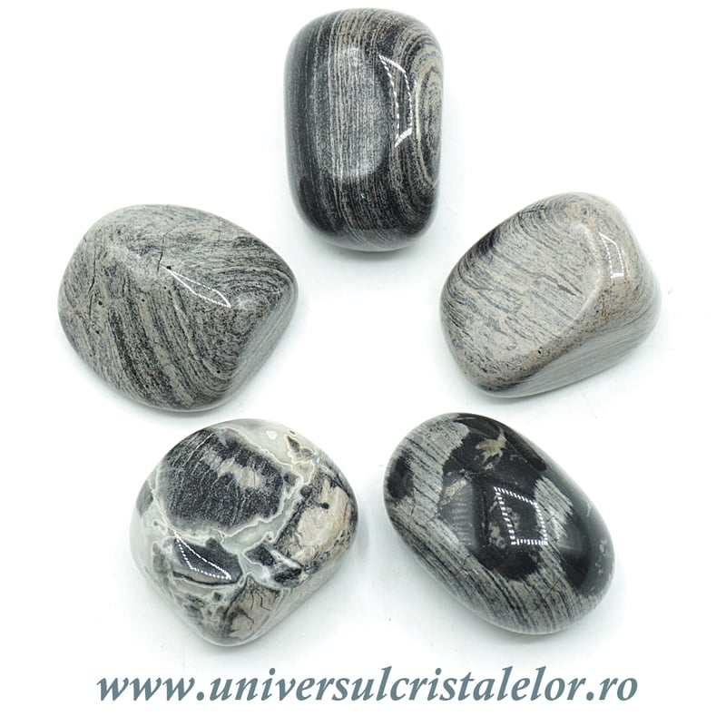 Jasp frunza piatra rulata