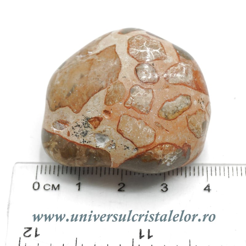 Jasp leopard piatra rulata