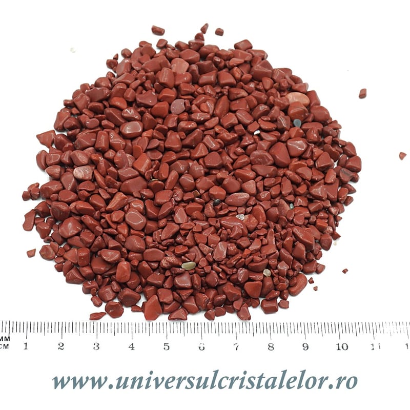 Pietre chips jasp rosu