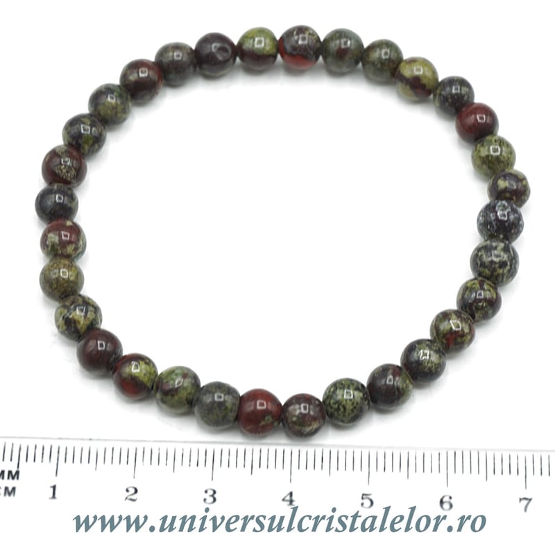 Bratara jasp sangele dragonului