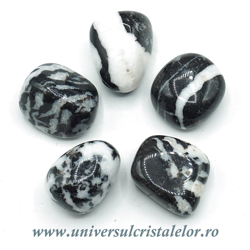 Jasp zebra piatra rulata