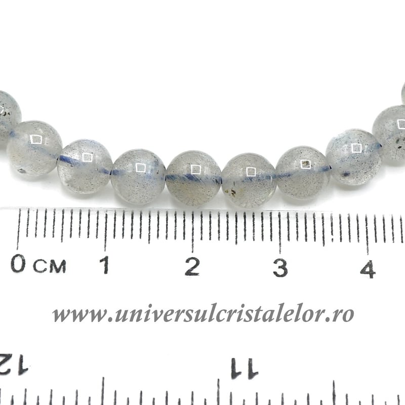 Bratara labradorit rotund - 6mm