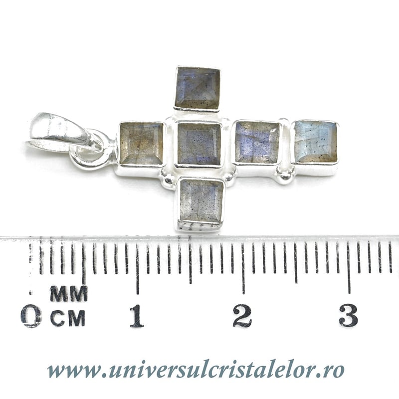 Pandantiv labradorit cruciulita