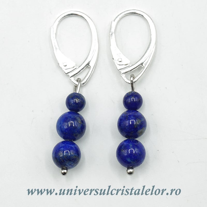 Cercei lapis lazuli