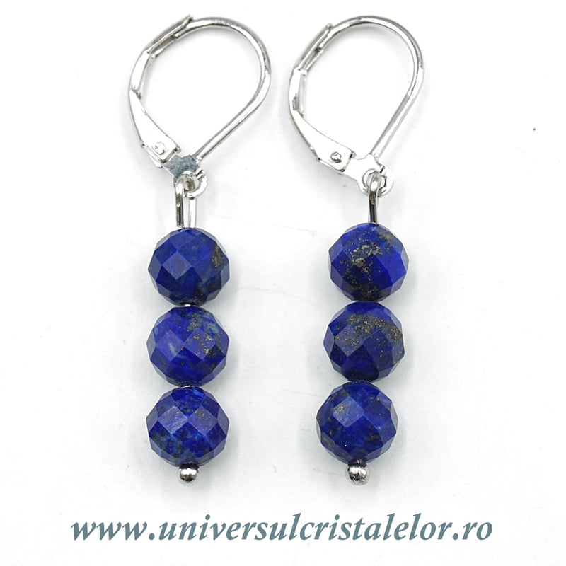 Cercei lapis lazuli
