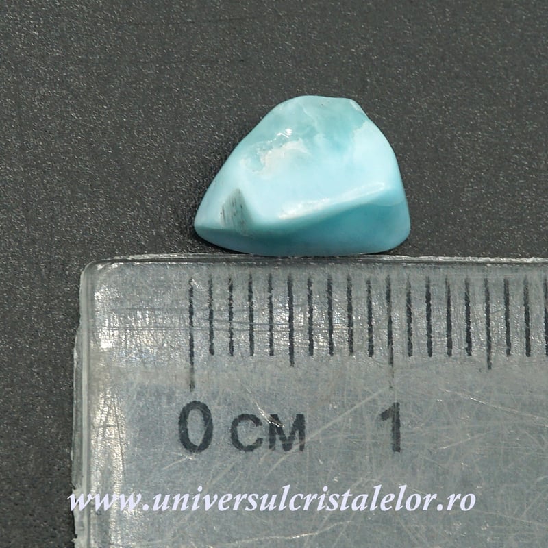 Larimar piatra rulata