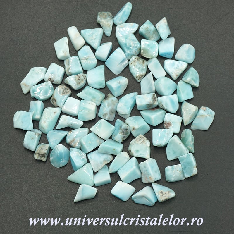 Larimar piatra rulata